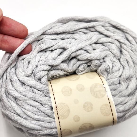 15 Balls Macrame Cotton Cord 7 mm Crochet Knitting Yarn Baskets Wall Decor - Picture 3 of 3